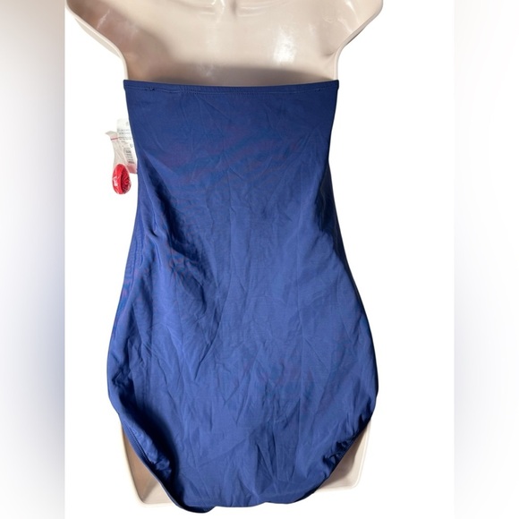 Sonnet Shores Women’s One Piece Swimsuit Womens Sizes 16 Blue and Red NWT - Picture 6 of 14